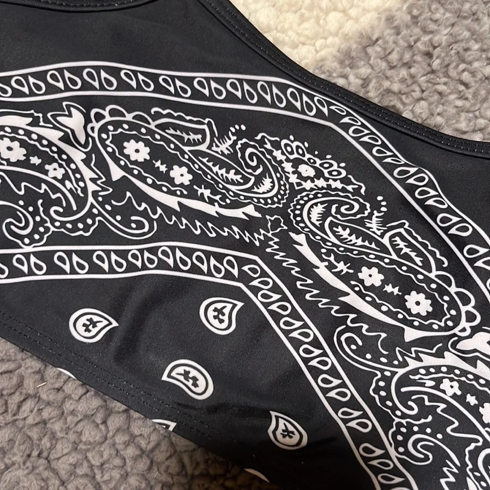Girl’s Bandana Bikini or Sports Bra Top Size 12
